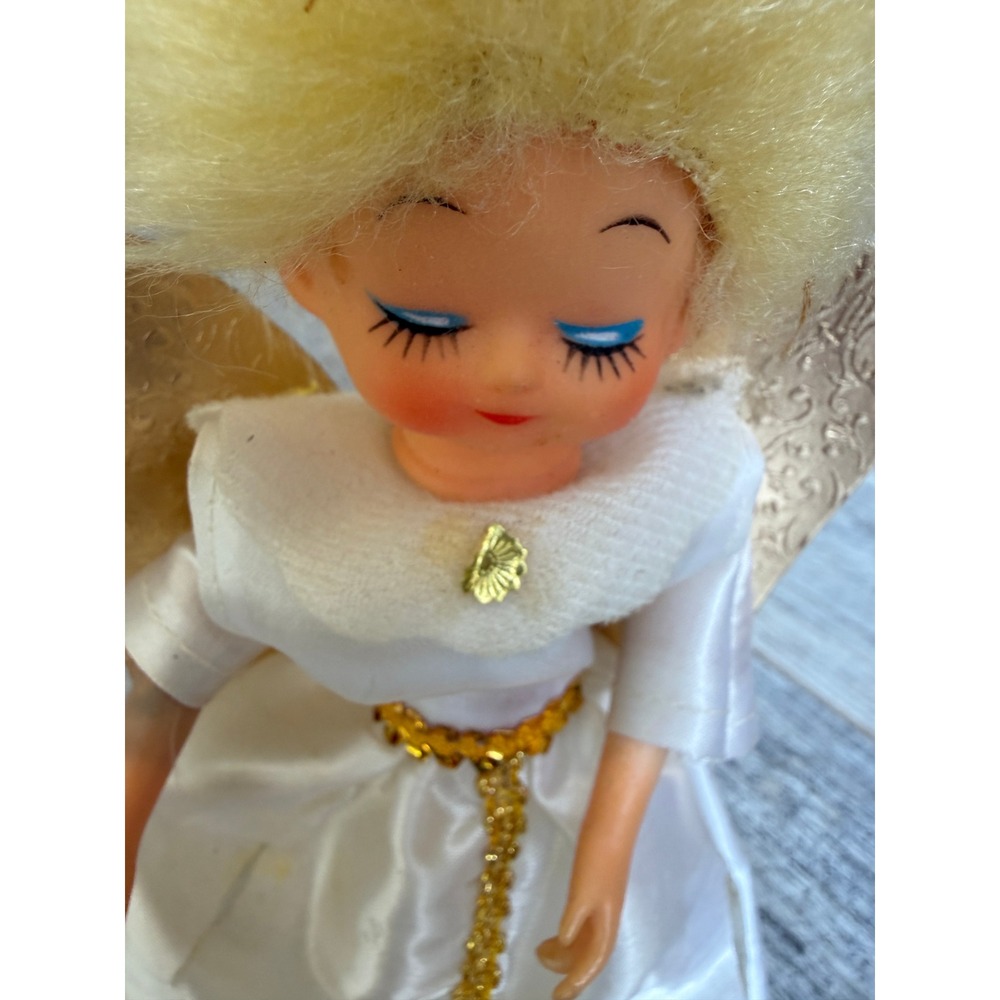 GE Heavenly Angel Tree Topper Vintage Christmas Decor MCM ReAd Boxed Kitsch